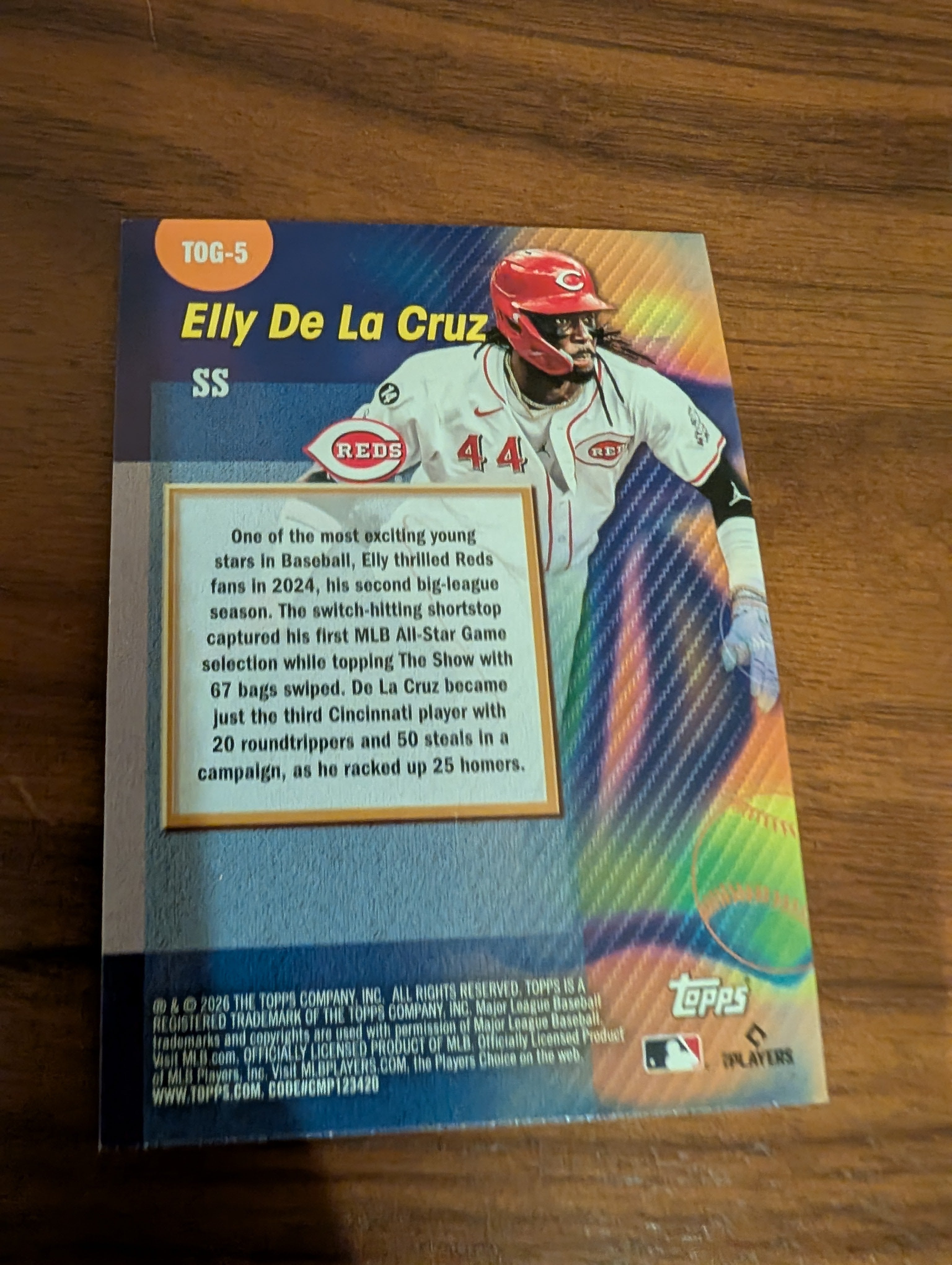 Elly De La Cruz Titans insert