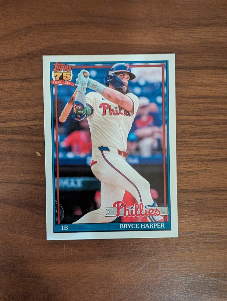 Bryce Harper 1991 throwback set